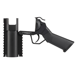 Evolution 40mm Airsoft Pistolen-Launcher Shorty mit Metallgehäuse schwarz Bild 7