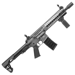 Versandrückläufer King Arms M4 Striker KeyMod CQB Ultra Grade Version II S-AEG 6mm BB Gunmetal Grey Bild 2