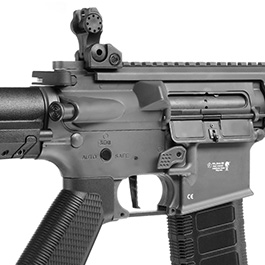 Versandrückläufer King Arms M4 Striker KeyMod CQB Ultra Grade Version II S-AEG 6mm BB Gunmetal Grey Bild 8