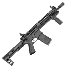 Versandrückläufer King Arms M4 Striker KeyMod CQB Ultra Grade Version II S-AEG 6mm BB schwarz Bild 4