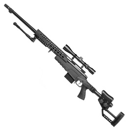 Well MB4418-2D Mk13 Custom Snipergewehr inkl. Zweibein / Zielfernrohr Springer 6mm BB schwarz Bild 1 xxx: