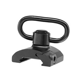 MET GS-Type Tragegurt Adapter inkl. QD Swivel f. 20 - 22mm Schienen schwarz