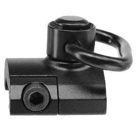 MET GS-Type Tragegurt Adapter inkl. QD Swivel f. 20 - 22mm Schienen schwarz Bild 1 xxx: