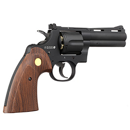 King Arms .357 Python 4 Zoll Revolver Vollmetall Gas 6mm BB schwarz Bild 3