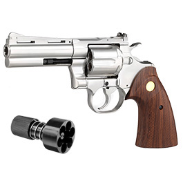 Ersatzteilset King Arms .357 Python 4 Zoll Revolver Vollmetall Gas 6mm BB Chrome-Finish