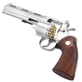 King Arms .357 Python 6 Zoll Revolver Vollmetall Gas 6mm BB Chrome-Finish Bild 7