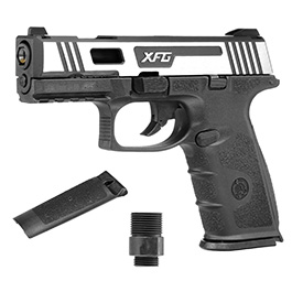 ICS BLE XFG mit Metallschlitten GBB 6mm BB Hairline / Bicolor