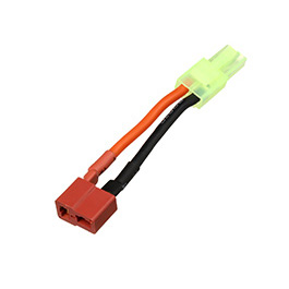 ASG Akku Adapterkabel Mini TAM Stecker auf T-Plug / T-Stecker Buchse