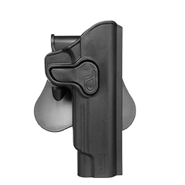 Amomax Tactical Holster Polymer Paddle fr M1911 Pistolen Rechts schwarz