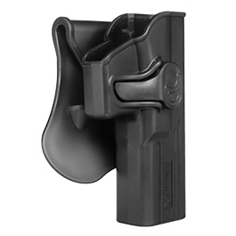 Amomax Tactical Holster Polymer Paddle für Glock 17 / 22 / 31 Rechts schwarz Bild 1 xxx: