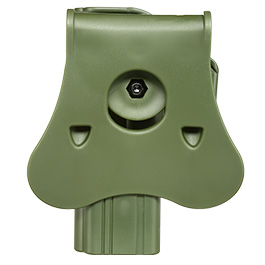 Amomax Tactical Holster Polymer Paddle für Glock 17 / 22 / 31 Rechts oliv Bild 5