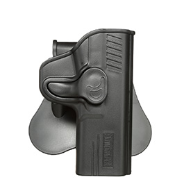 Amomax Tactical Holster Polymer Paddle für S&W M&P 9mm Rechts schwarz