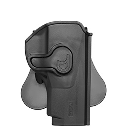 Amomax Tactical Holster Polymer Paddle fr Beretta Px4 Storm Rechts schwarz