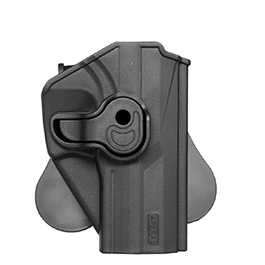 Amomax Tactical Holster Polymer Paddle fr H&K USP Serie / G&G GTP-9 Rechts schwarz