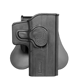 Amomax Tactical Holster Polymer Paddle fr Springfield XD40 Tactical / XD45 Rechts schwarz