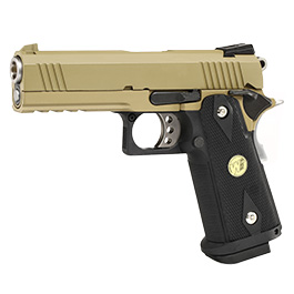 Wei-ETech Hi-Capa 4.3 Vollmetall GBB 6mm BB Tan / schwarz