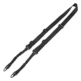 Amomax 2-Punkt Tragegurt Dual Bungee Universal Tactical Type 1 schwarz