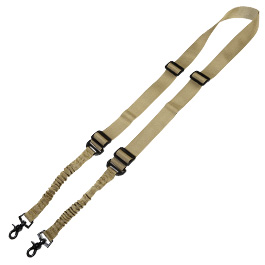 Amomax 2-Punkt Tragegurt  Dual Bungee Universal Tactical Type 2 Coyote Brown