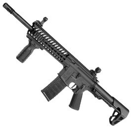 Versandrückläufer King Arms M4 Striker KeyMod Carbine Ultra Grade Version II S-AEG 6mm BB schwarz