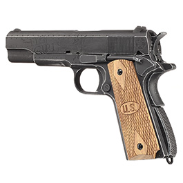 Kleinbild 8 Cybergun / AWC Auto-Ordnance 1911 Fly Girls Vollmetall GBB 6mm BB Vintage-Black