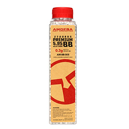 Ares Amoeba Match Grade Premium BBs 0,30g 2.700 Flasche weiss