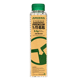 Ares Amoeba Match Grade BIO Premium BBs 0,20g 2.700 Flasche weiss
