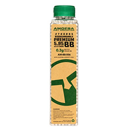 Ares Amoeba Match Grade BIO Premium BBs 0,30g 2.700 Flasche weiss