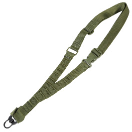Amomax 1-Punkt Tragegurt Dual Bungee Universal HD Tactical mit Mash-Hook oliv