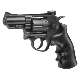 Well AS357 Magnum Revolver 2.5 Zoll Vollmetall CO2 6mm BB schwarz
