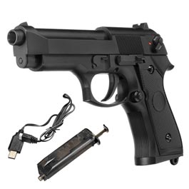 Cyma M92 mit Metallschlitten Komplettset AEP 6mm BB schwarz - MosFet / LiPo Version