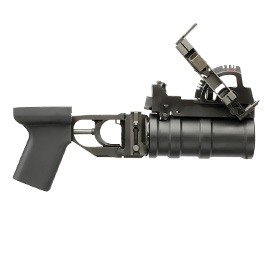 King Arms GP-30 Obuvka 40mm Granatwerfer f. AK S-AEG / GBB Serie schwarz Bild 2