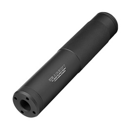ICS BLE Shadow Aluminium Extension Silencer 170mm 14mm- / 14mm+ schwarz