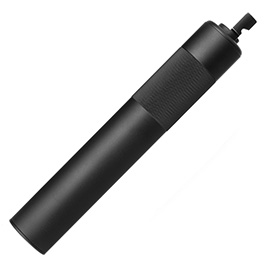 Modify PP-2K Aluminium Suppressor Silencer 225mm 14mm- f. PP-2K GBB schwarz Bild 2