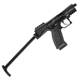 ASG / KJ Works B&T USW A1 Pistol-Carbine Vollmetall CO2BB 6mm BB schwarz Bild 4