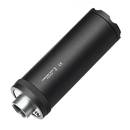 Acetech Lighter BT Aluminium Silencer Mini Tracer Unit / Chronograph inkl. LiPo Akku 11mm+ / 14mm- schwarz Bild 1 xxx: