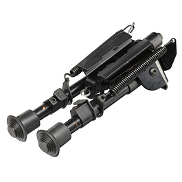 Ares Amoeba Stud Mount Metall Zweibein mit Sniper Halterung 150 - 220 mm schwarz