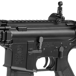 EMG Colt / Daniel Defense M4A1 RIS II Vollmetall S-AEG 6mm BB schwarz Bild 7