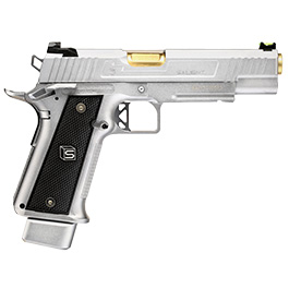 Kleinbild 3 EMG / Salient Arms Int. DS 2011 Hi-Capa 5.1 Vollmetall GBB 6mm BB silber