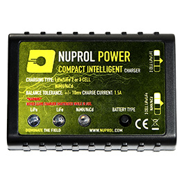 Nuprol Compact Intelligent Balance Charger Ladegerät f. LiPo 2-3 / NiMH 1-10 1,5A 15W 12V / 230V NPC-02 Bild 1 xxx: