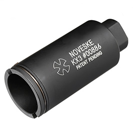 APS / EMG Noveske KX3 CNC Aluminium Sound Amplifier Flash-Hider schwarz 14mm-
