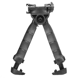Max Tactical Heavy Duty Bipod Frontgriff mit integriertem Zweibein f. 20 - 22mm Schienen schwarz Bild 7
