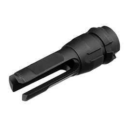 APS Dead Air Aluminium Flash-Hider schwarz 14mm-