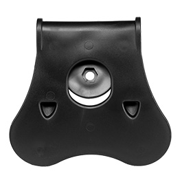 Amomax Tactical Holster Paddle Platform f. Gürtel bis 50 mm schwarz Bild 2