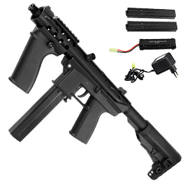 Echo1 GAT-X mit Slide Stock Komplettset S-AEG 6mm BB schwarz