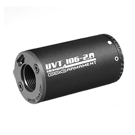 G&G UVT106 2.0 Aluminium Micro Tracer Unit inkl. integriertem Akku 14mm- schwarz
