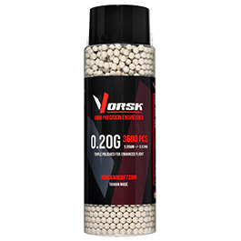Vorsk Triple Polished QC BBs 0,20g 3.600er Flasche weiss