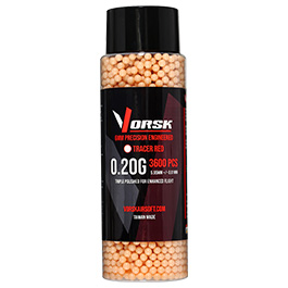 Vorsk Tracer Triple Polished QC BBs 0,20g 3.600er Flasche rot