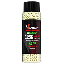 Vorsk Bio Tracer Triple Polished QC BBs 0,25g 3.600er Flasche grn