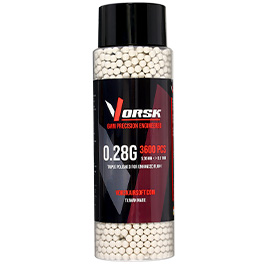 Jag Arms Match Grade Series BBs 0,28g 2.500er Container weiss Softair Munition 