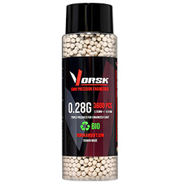 Vorsk Bio Triple Polished QC BBs 0,28g 3.600er Flasche weiss